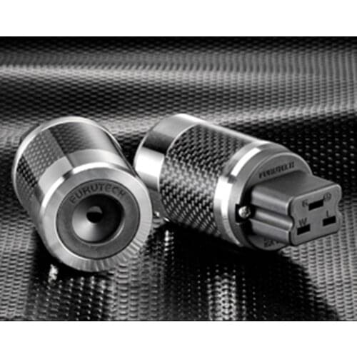 FURUTECH FI-52( R) N1 IEC HIFI fever CD amplifier tube carbon fiber 20A 125V AC power plug