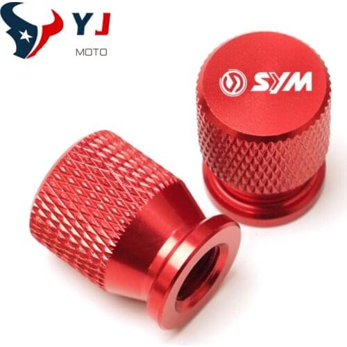 CNC Wheel Tire Valve Caps Cover For SYM JOYMAX Z 125/250/300 MAXSYM 400i 600i TL500 CRUiSYM 300 GTS 300i T2 T3 Joyride 200