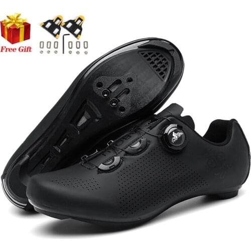 2021 New Flat Road Bike Shoes MTB Speed Sports Route Cycling Sneakers Cleat Men Bike Sneakers Racing Women Bicycle Mountain Spd