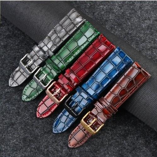 Cowhide Leather Watch Strap for IWC PILOT PORTUGIESER PORTOFINO Series for Rolex SUBMARINER Omega Watch Bracelet 18mm 20mm 22mm