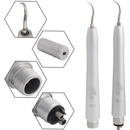 Dental Air Scaler Handpiece Sonic Perio Hygienist Scaling 2 Hole B2 4 Hole M4 with 3 Tips AS2000