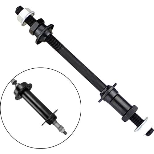 Lengthened 240mm Mountain Bike Wheel Hubs Rear Axle Refitted Solid Snow Bike Bicycle Repair Accessory Mechanic