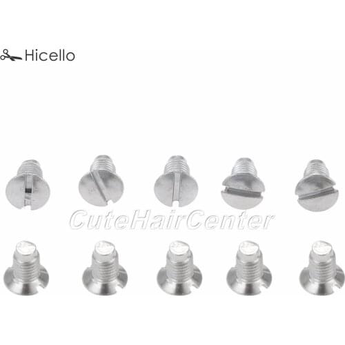 50pcs screws Industrial Sewing machine needle plate screw Stainless steel Round Head fastening embroidery accessories Hicello