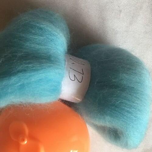 WFPFBEC 70s Australia COMBED 100% WOOL fiber merino diy wool for neddles felting wool roving 50g 100g 200g 300g 500g 1000g NO.73