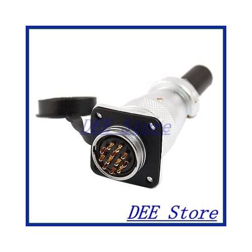 AC 250V 10A 12 Pins Aviation Electric Connector Adapter