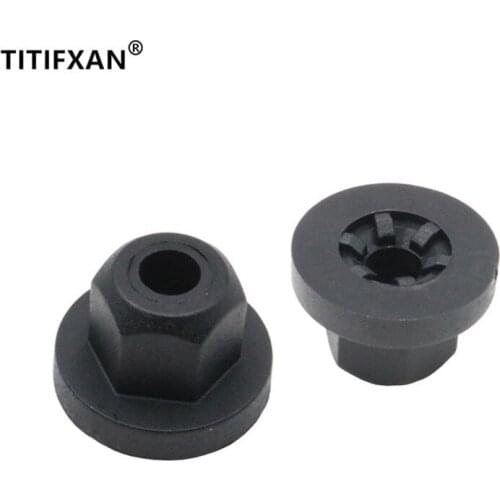 4PCS Car accumulator battery wire Wiring harness screw nut base clip for BMW 1/2/3/4/5/6/7 series X1 X3 X4 X5 X6 for MINI