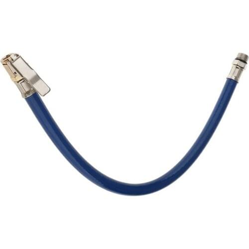AU04 -Motorcycle Car Rubber Hose Air Tire Inflator Pump Air Tire Pipe Hose Valve