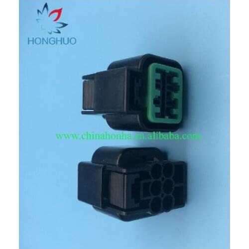 Free shipping 5 pcs 6pin for KUM automotive headlight plug headlamp connector PB625-06027