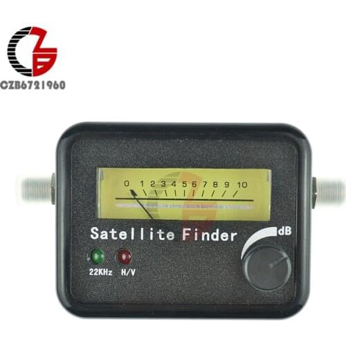Digital Satellite Finder Signal Dish FTA HD Monitors Signal Strength Meter Finder Best
