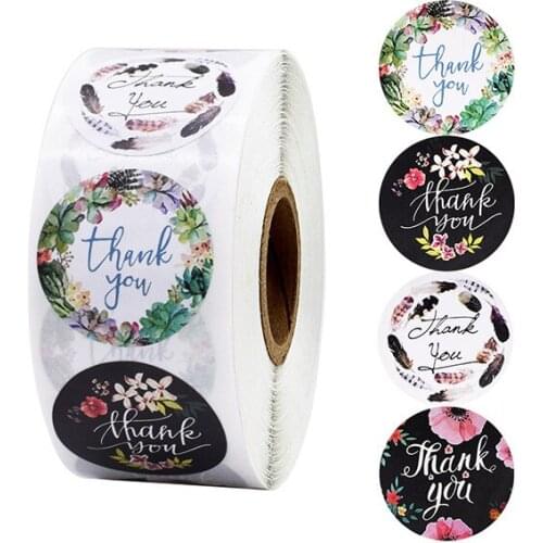 Flower Sticker Love Roll Baby Cute Sticker Wedding Party Scrapbook Label Envelope Seal Sticker