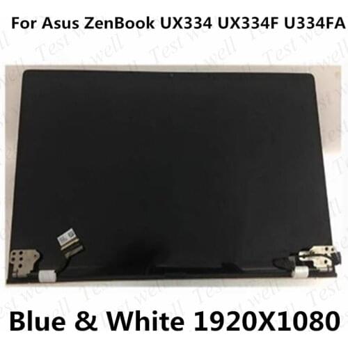UX334 Full Assembly For ASUS UX334 U3600 U3600F UX334F UX334FA 13.3 FHD 1920X1080 Laptop LCD Display Touch Screen Digitizer
