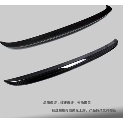 For BMW E60 5 Series 2004 2005 2006 2007 2008 2009 Carbon Fiber Rear Roof Spoiler Wing Trunk Lip Boot Cover Car Styling