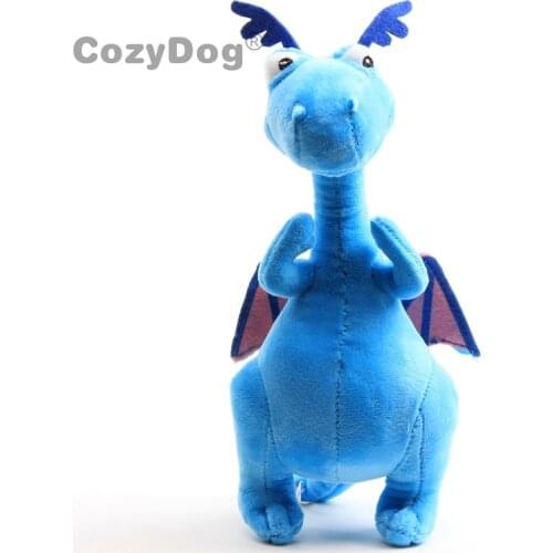 32 cm Anime Doc Mcstuffins Blue Dragon Figure Plush Toys Dolls Peluche Stuffed Animals Toys Baby Kids Christmas Birthday Gift
