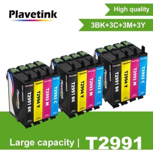3 Set Compatible 29XL T2991 ink Cartridge for Epson XP-255 XP-257 XP-352 XP-355 XP-452 XP-455 XP 255 257 352 355 452 455 Printer