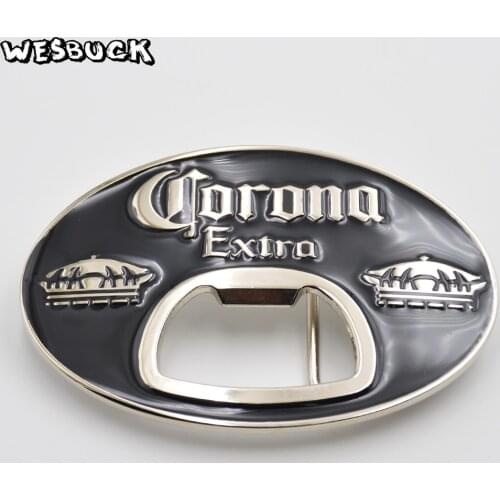 WesBuck Brand Bottle Operner Metal Belt Buckles