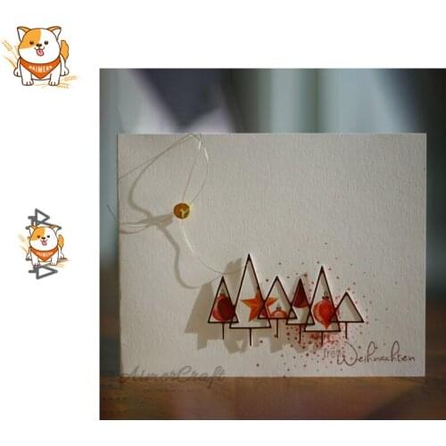 Forest Metal Cutting Dies Scrapbooking Stencil DIY Decorative Craft Embossing Die Cuts Card Making New Dies For 2019