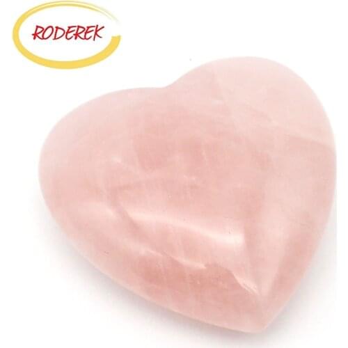 Natural Rose Quartz Jade Healing Stone For Home Decoration
