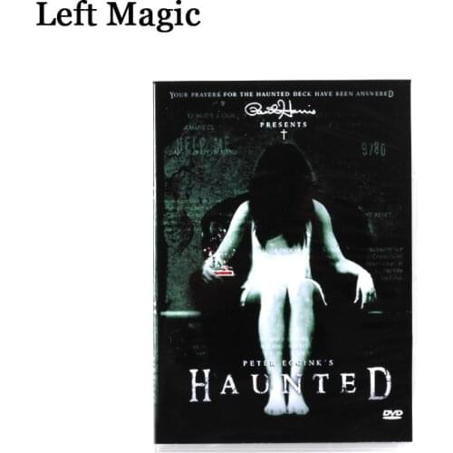 Paul Harris Presents Haunted Ghost Move Card Magic Tricks (DVD+Gimmick) Stage Close Up Props Accessory Illusion Magic Magician