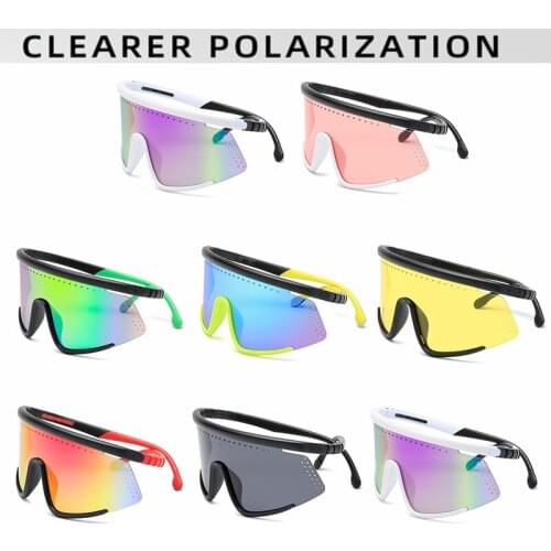 Polarized Mountain Bike Sunglasses Road Cycling Glasses Ski Goggles UV400 Riding Protection Sports Sunglasses Eyewear For Man