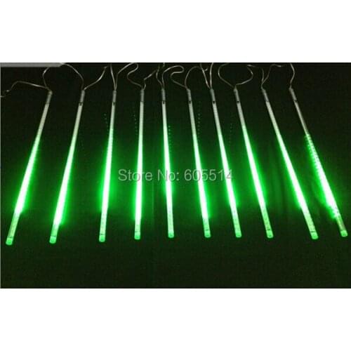[Seven neon]Free shipping green AC110-220V 3meters 10pcs/set 20W 80cm long 78leds/pcs 3528led smd led meteor tube light