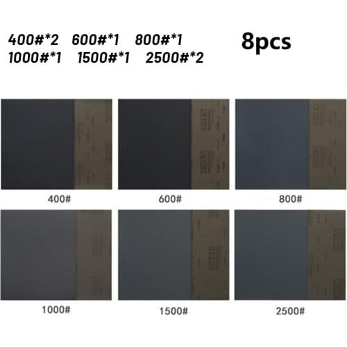 Quality Sandpaper Sheet Sanding Sheet Sandpaper Square 230*280mm 23x28cm