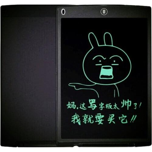 12 Inch LCD Writing Board Childrens LCD Writing Board Hand Painting Graffiti Drawing Boards Flexible Small Blackboard