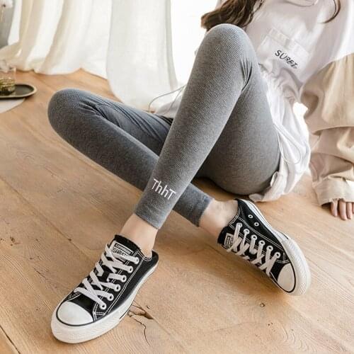 1240# Maternity Pants Spring Autumn Stretch Elastic Waist Belly Support Pants Maternity Leggings Maternity Trousers