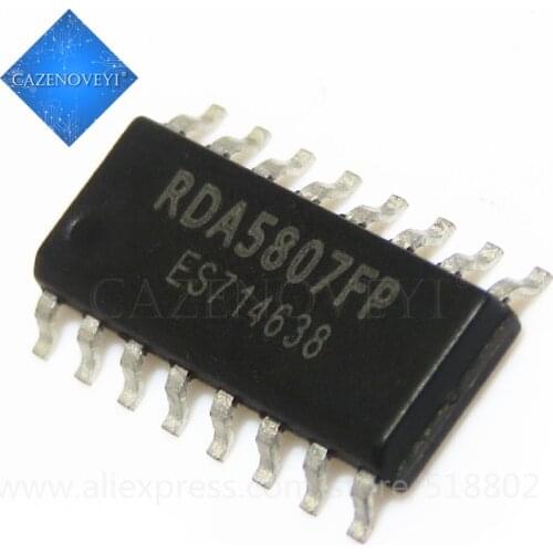 5pcs/lot RDA5807FP RDA5807 5807FP SOP-16 In Stock