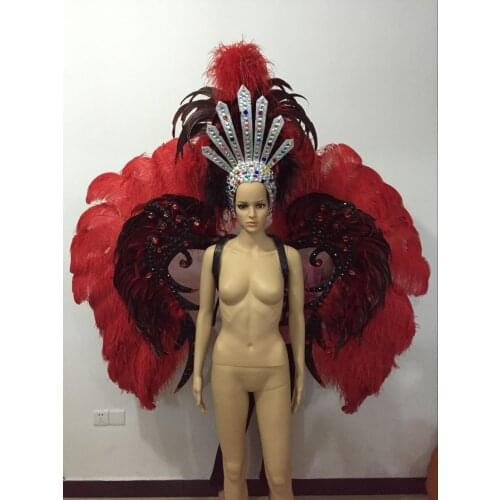 Brazil Rio Spanish Cuba Santiago Havana Venice Dionysia carnival Float Mask dress masque ball costume samba plumage plume Headd