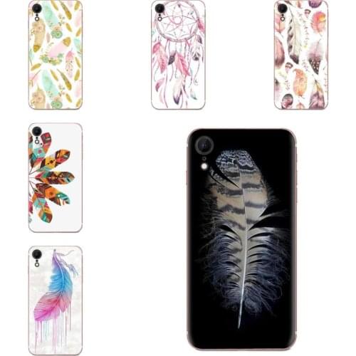 TPU Print Phone Cover Case For Huawei Honor 10 10i 20 20i 8S lite Y9 Prime Y7 2019 Y5 2018 p40 lite pro Feather