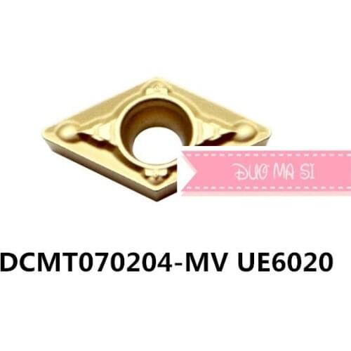 DCMT070204-MV UE6020,original insert carbide for turning tool holder boring bar