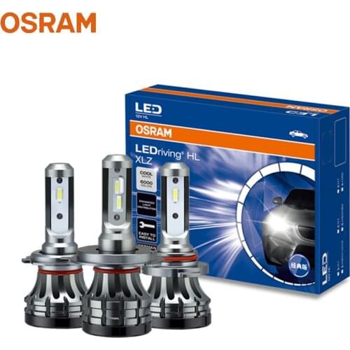 OSRAM LED H7 H4 H1 H8 H11 H16 HB2 HB3 HB4 HIR2 6000K White XLZ CLASSIC 9003 9005 9006 9012 Car LED Head Light Lamps (2 Pcs)