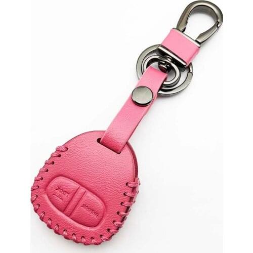 Fashion men for Mitsubishi outlander ex Lancer/Mitsubishi Asx Pajero 2 Button Car Key Chain Remote Control Car Key Cover Case