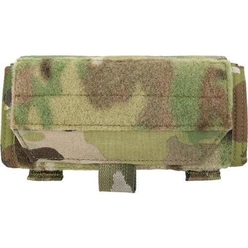 First Spear ADMIN Chest Bag Tactical Front Foldable Molle Pouch Tactical Front Chest Attached Map Pouch -Multicam