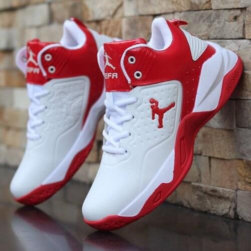 New Autumn Basketball Shoes For Man High-top Sports Gym Fitness Men Shoes Autumn Athletic Trainers Men Breathable Retro Sneakers
