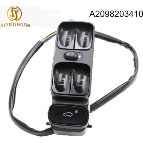 New A2098203410 A2038200110 Power Control Window Switch For MERCEDES C CLASS W203 C180 C200 C220 2038210679 A2038210679