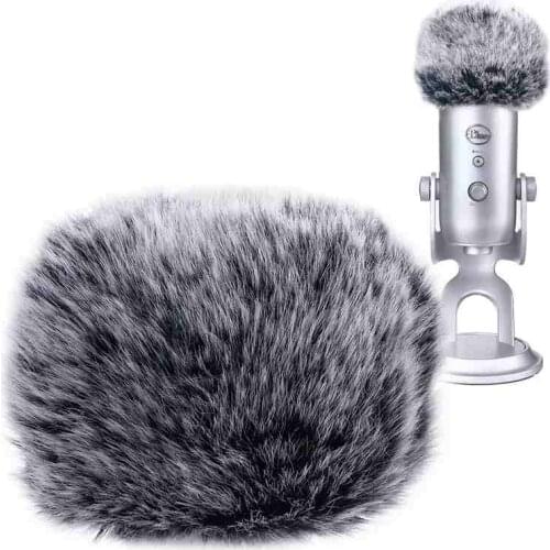 Foam Microphone Windscreen for Blue Yeti ,Yeti Pro condenser microphones- as a pop filter for the microphones