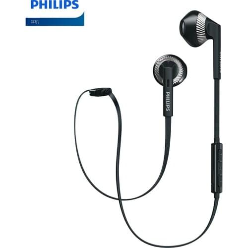 Philips SHB5250 Bluetooth headset sports running wireless hanging neck in-ear earphone support Apple Samsung Huawei Smartphone