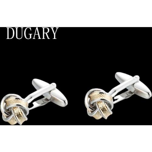 DUGARY Luxury shirt cufflinks for mens Brand cuff buttons cuff links High Quality round wedding abotoaduras Jewelry gemelos