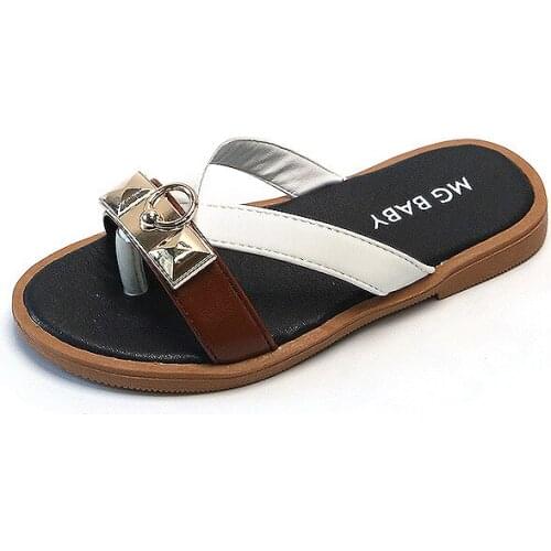 Pantufa Girls Shoes Fashion Children Slippers For Girls Kids Flip Flops Baby Shoes Soft Soles Chaussure Fille Beach Slippers