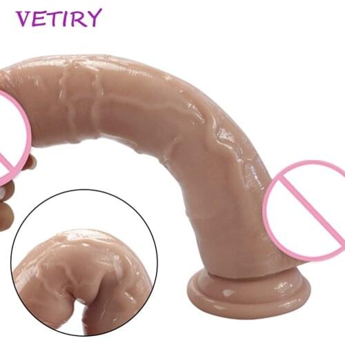 Silicone Dildo Sex Toys For Woman Realistic Penis With Suction Cup G Spot Vagina Stimulator Female Masturbation Sex Products