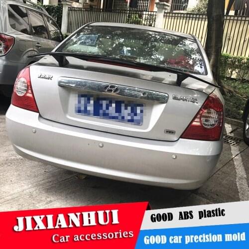 For Hyundai Elantra Spoiler 2006-2018 Elantra Spoiler TF ABS plastic Material Car Rear Wing Color Rear Spoiler