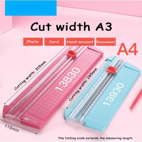 A4 Light Home Office Paper Cutting Machine Manual A3 Paper Cutting Knife Sliding Paper Cutting Machine Mini Portable