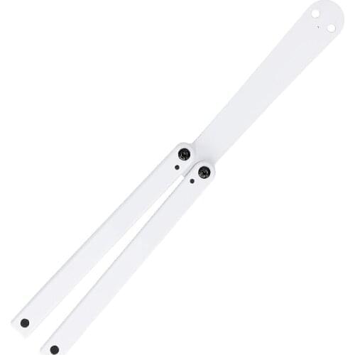 Butterfly knife POM Plastic Material CNC Cutting No edge Completely safe Butterfly Knife For Adult Child Outdoor Training