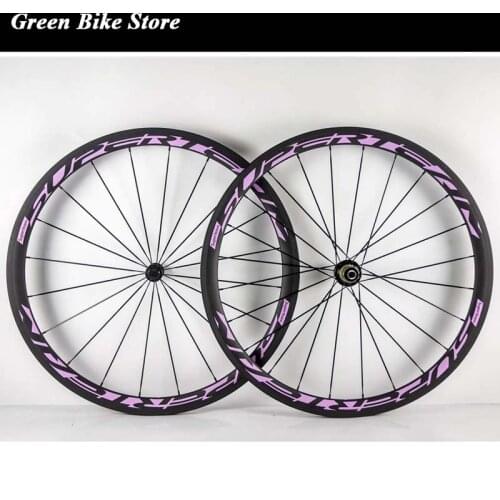 Superteam 38mm carbon Wheelset 700C Powerway R13 Carbon Road Bicycle Wheels