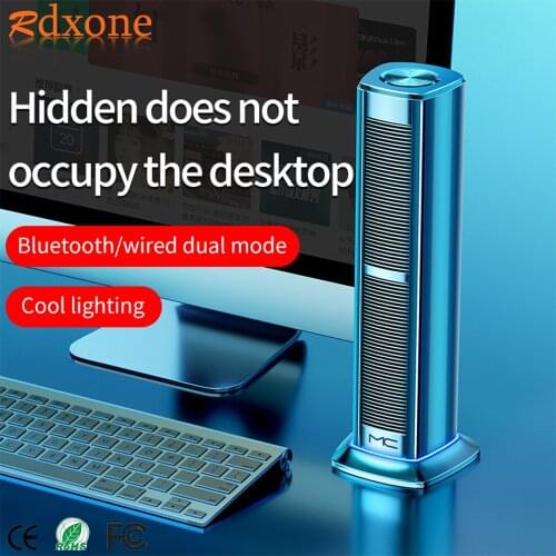 USB Bluetooth Speaker 2021 New Wired Computer Speaker Bass Stereo Powerful Music Player Subwoofer For PC Laptop Portable Speaker