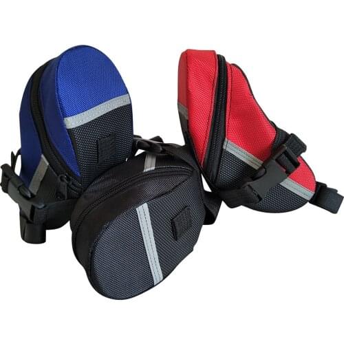 1PCS Bicycle Waterproof Saddle Bag Bike Waterproof Storage Saddle Bag Seat Cycling Tail Rear Pouch Bag Saddle Accessories