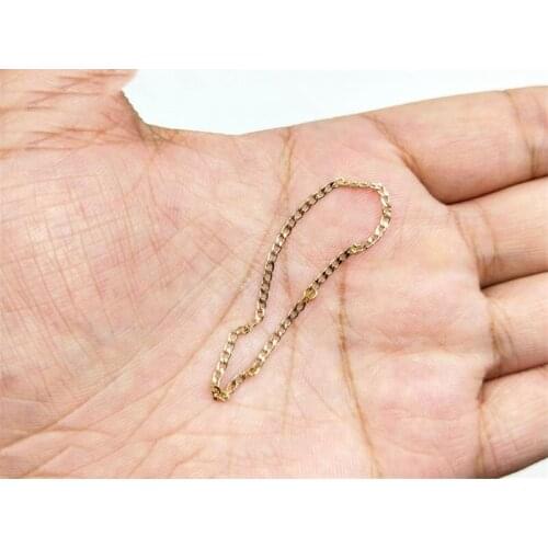 In Stock 1/6th DAMTOY DAM GK021 Gangster Kingdom Japanese Gold Necklace Model For Usual Body Doll Scene Component