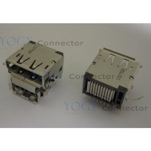 1pcs DisPlayPory and usb double female connector fit for lenovo thinkpad t410 t420 series laptop displayport and usb socket port