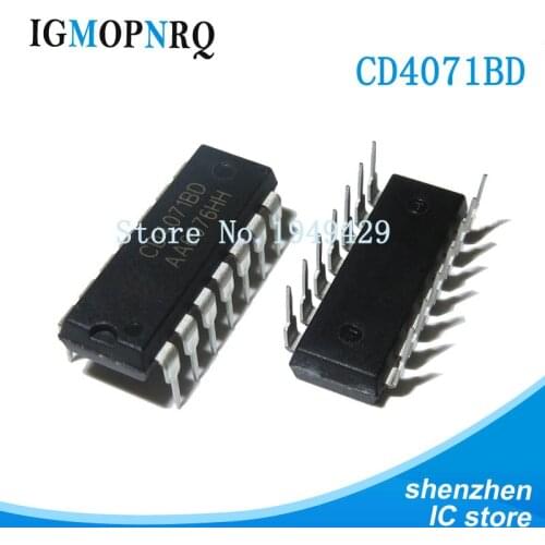 10PCS CD4071BD CD4071 CD4071BE DIP14 DIP new